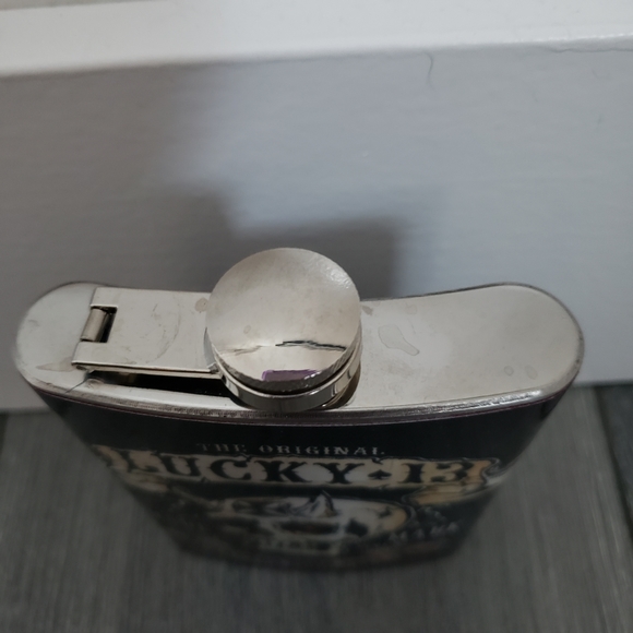 The Original Lucky 13 Tattoo Your Soul Flask 8 oz - Picture 4 of 13